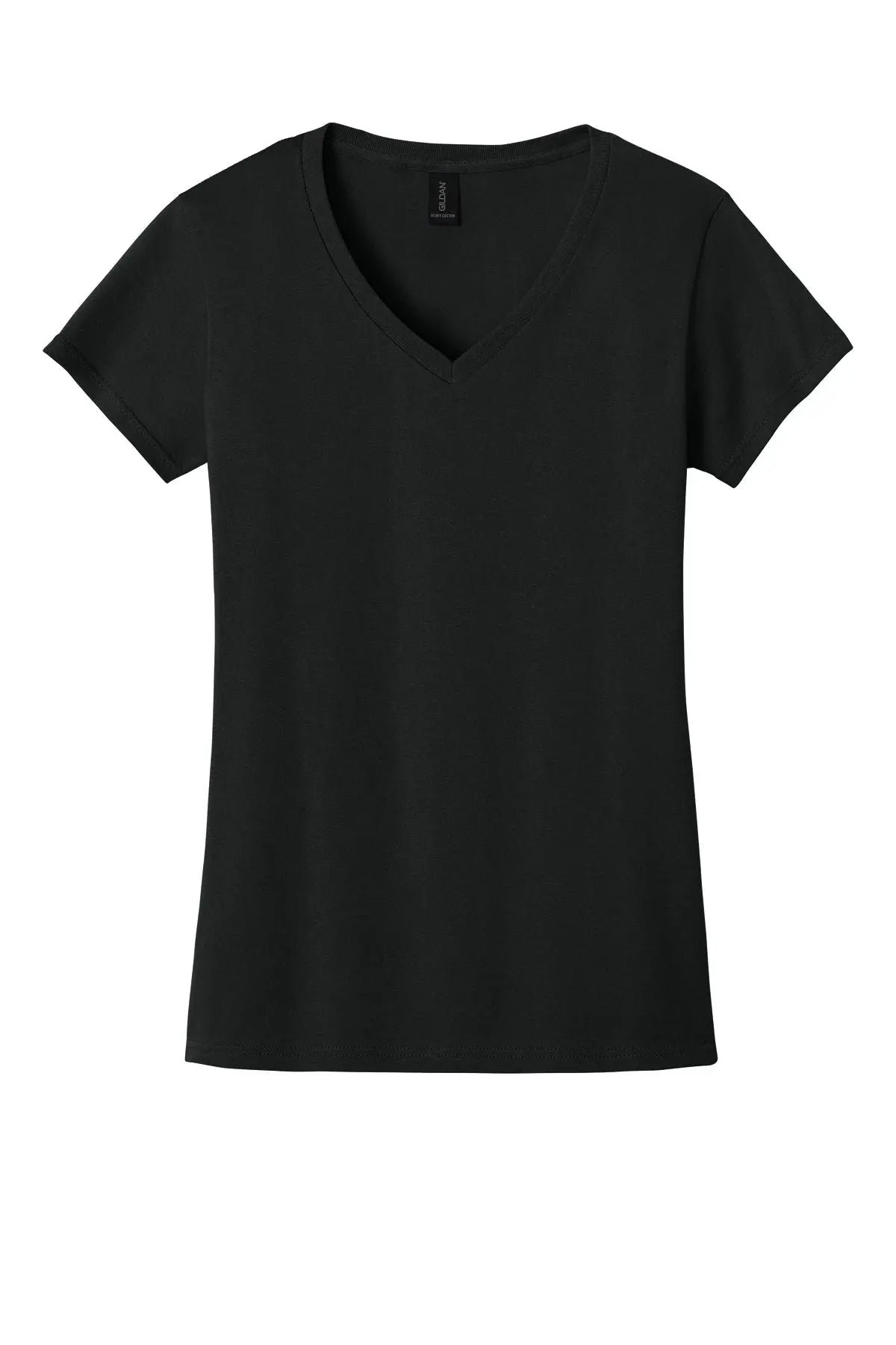 Gildan® Women's Heavy Cotton™ 100% Cotton V-Neck T-Shirt #5V00L