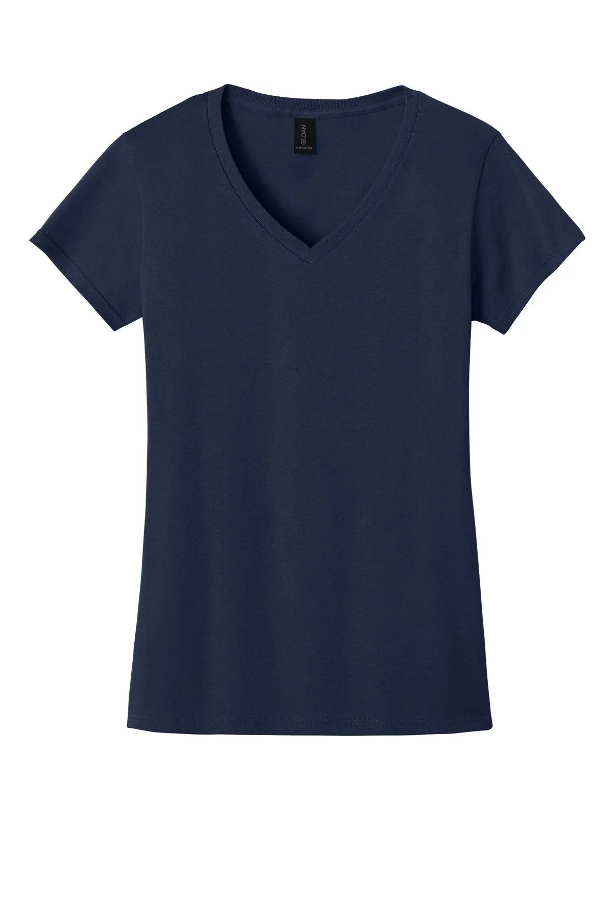 Gildan® Women's Heavy Cotton™ 100% Cotton V-Neck T-Shirt #5V00L