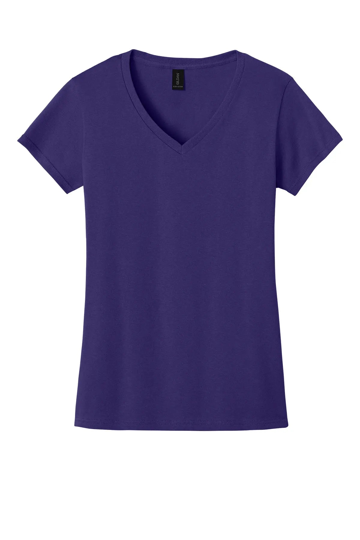 Gildan® Women's Heavy Cotton™ 100% Cotton V-Neck T-Shirt #5V00L