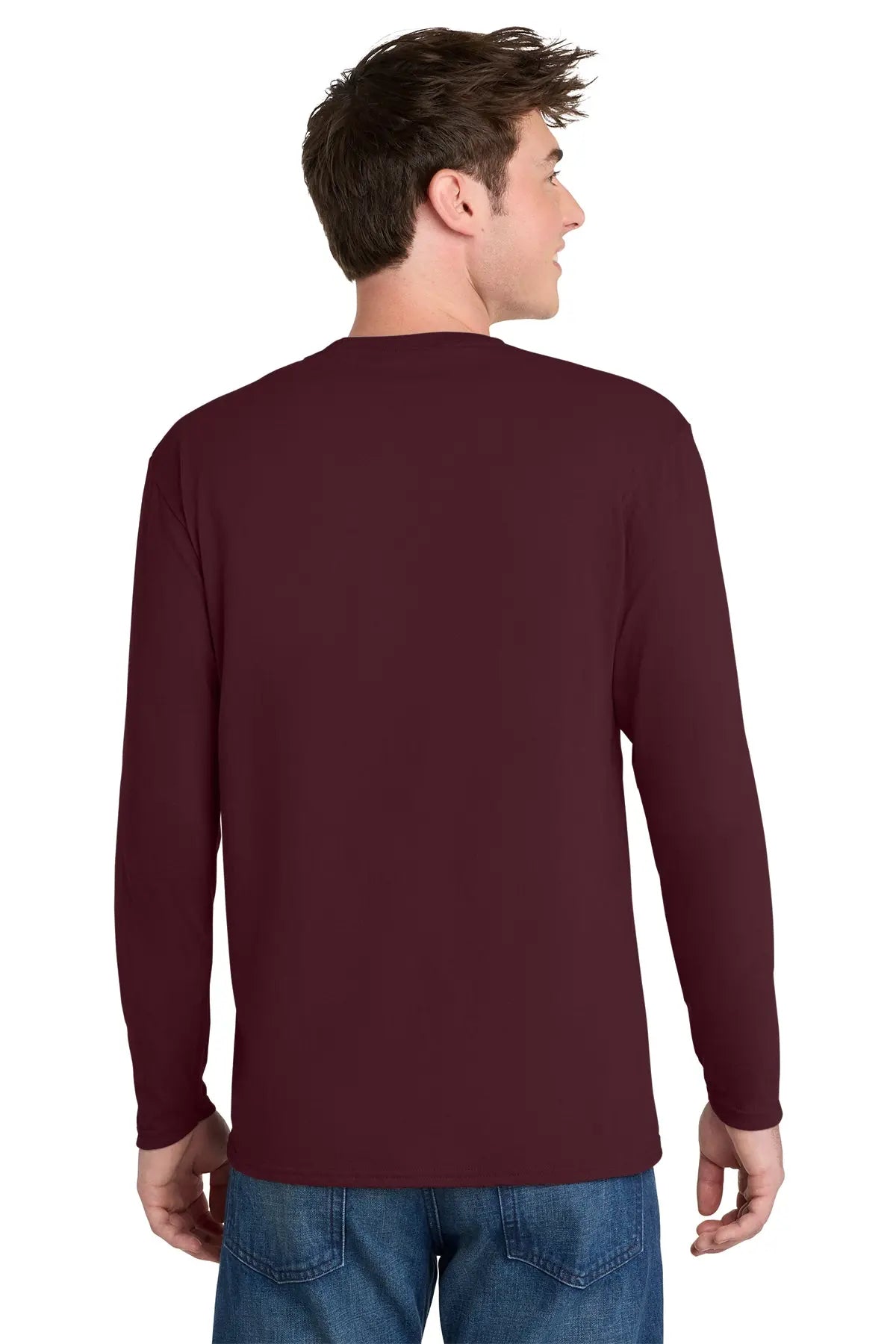 Port & Co™ Long Sleeve Performance Blend Tee #PC381LS