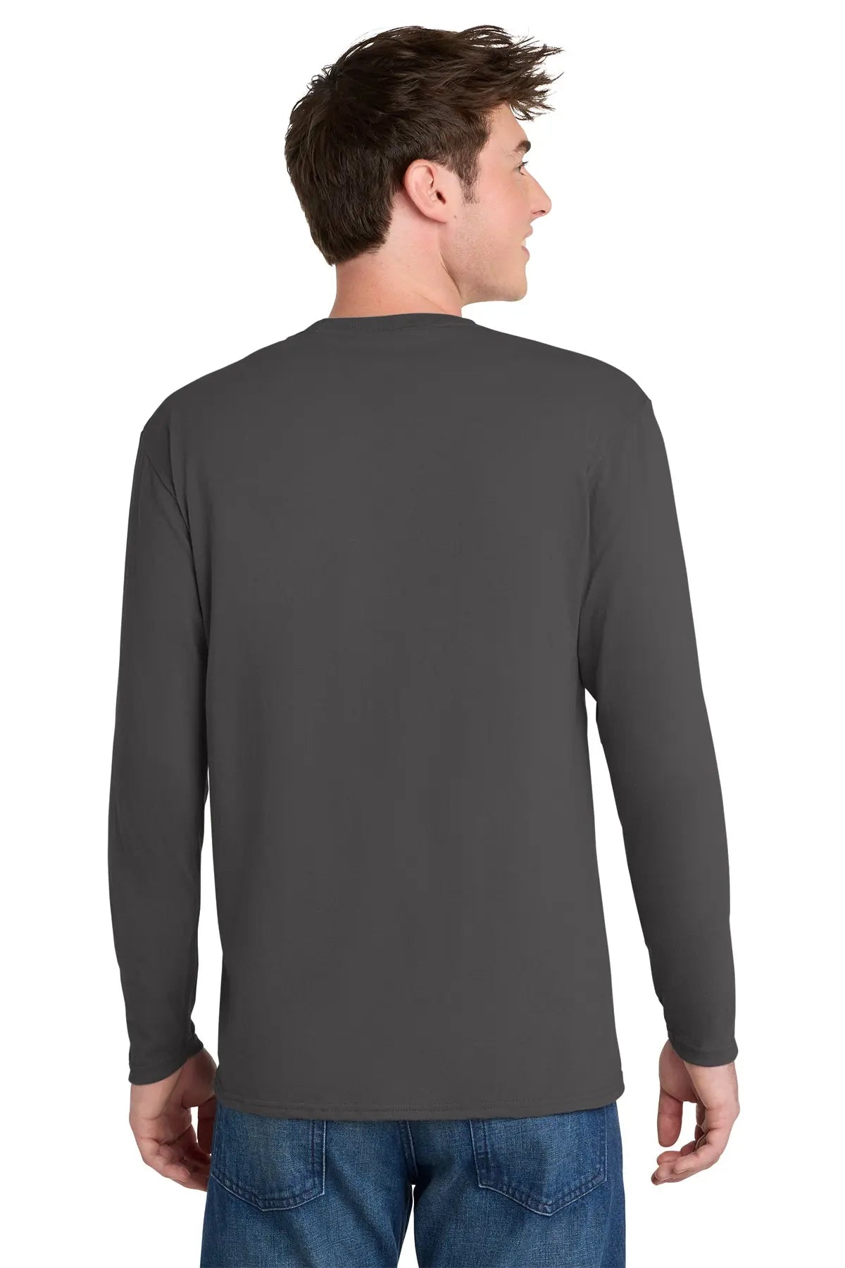 Port & Co™ Long Sleeve Performance Blend Tee #PC381LS