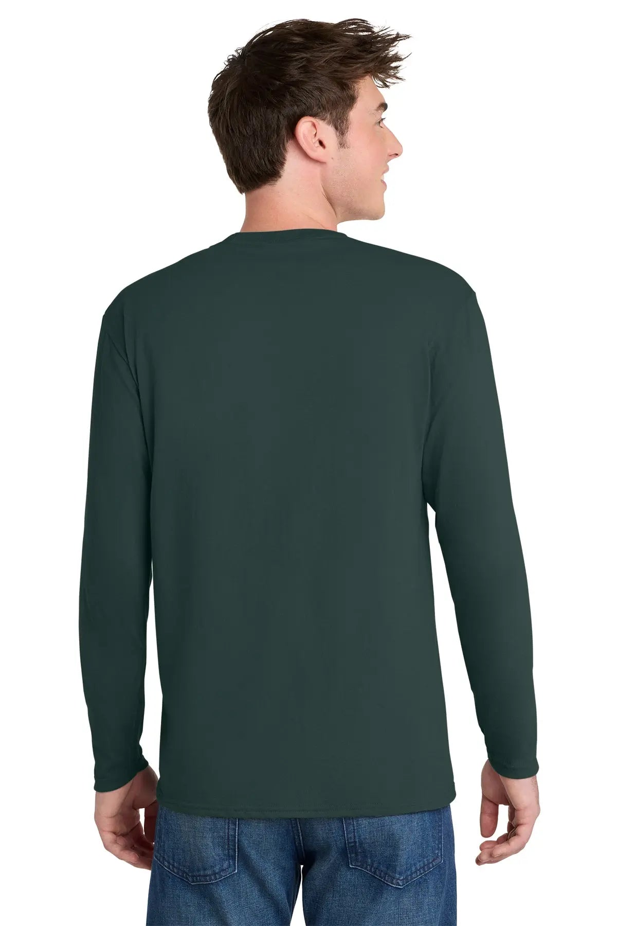 Port & Co™ Long Sleeve Performance Blend Tee #PC381LS