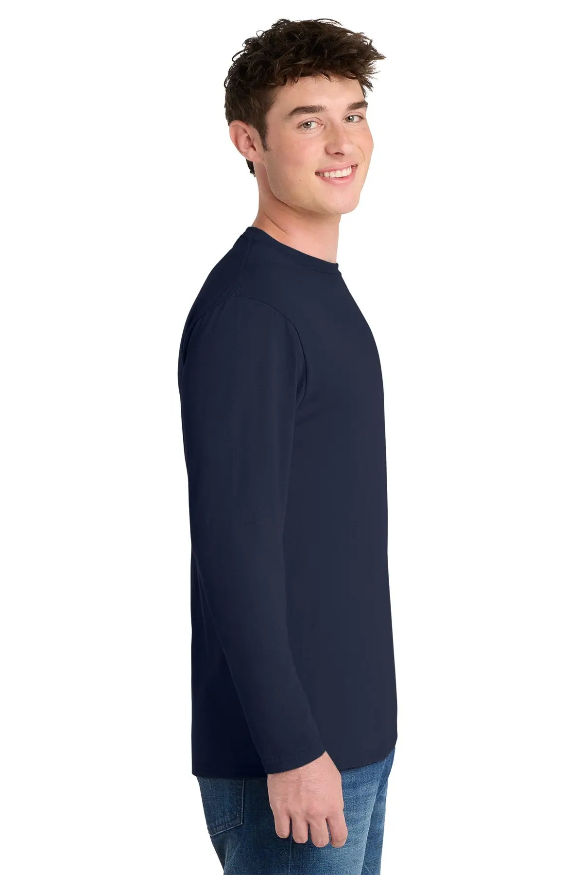 Port & Co™ Long Sleeve Performance Blend Tee #PC381LS
