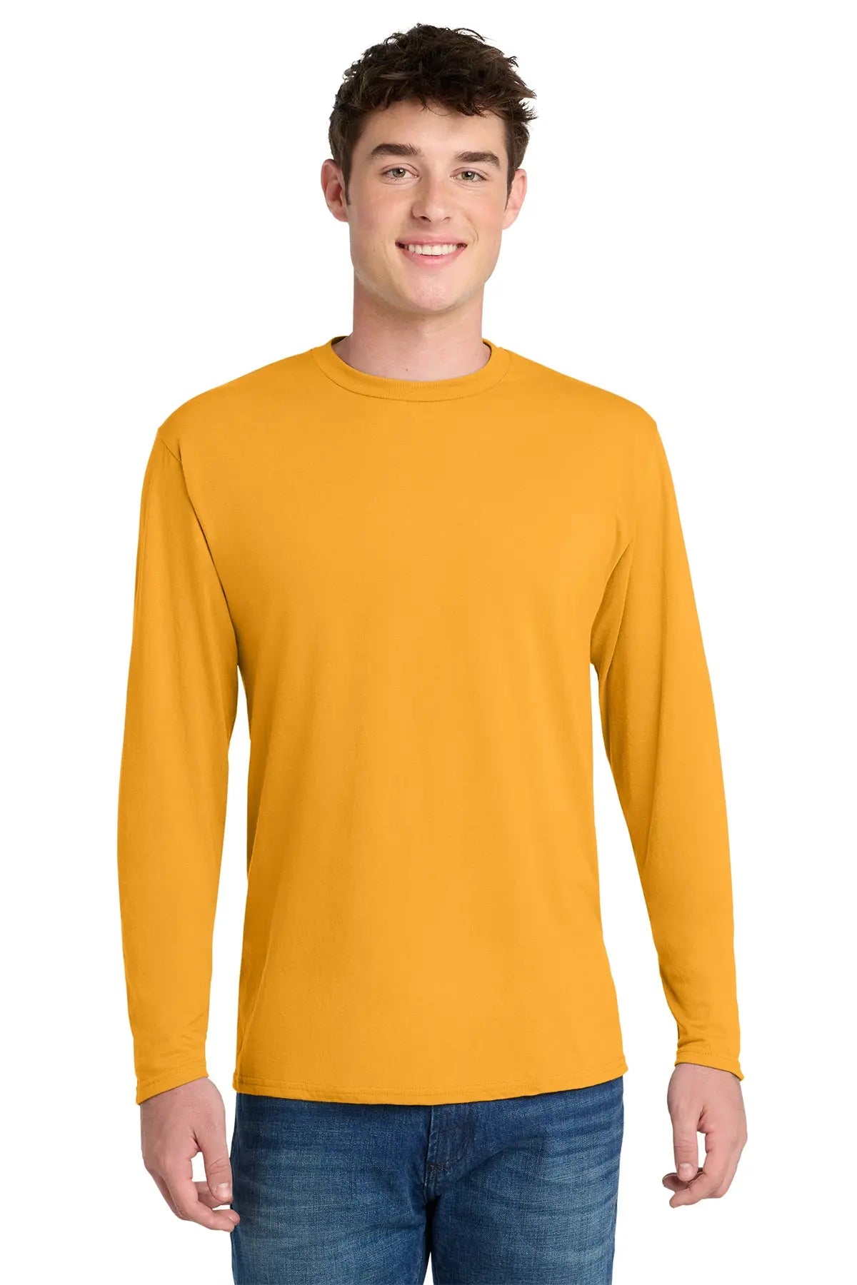 Port & Co™ Long Sleeve Performance Blend Tee #PC381LS