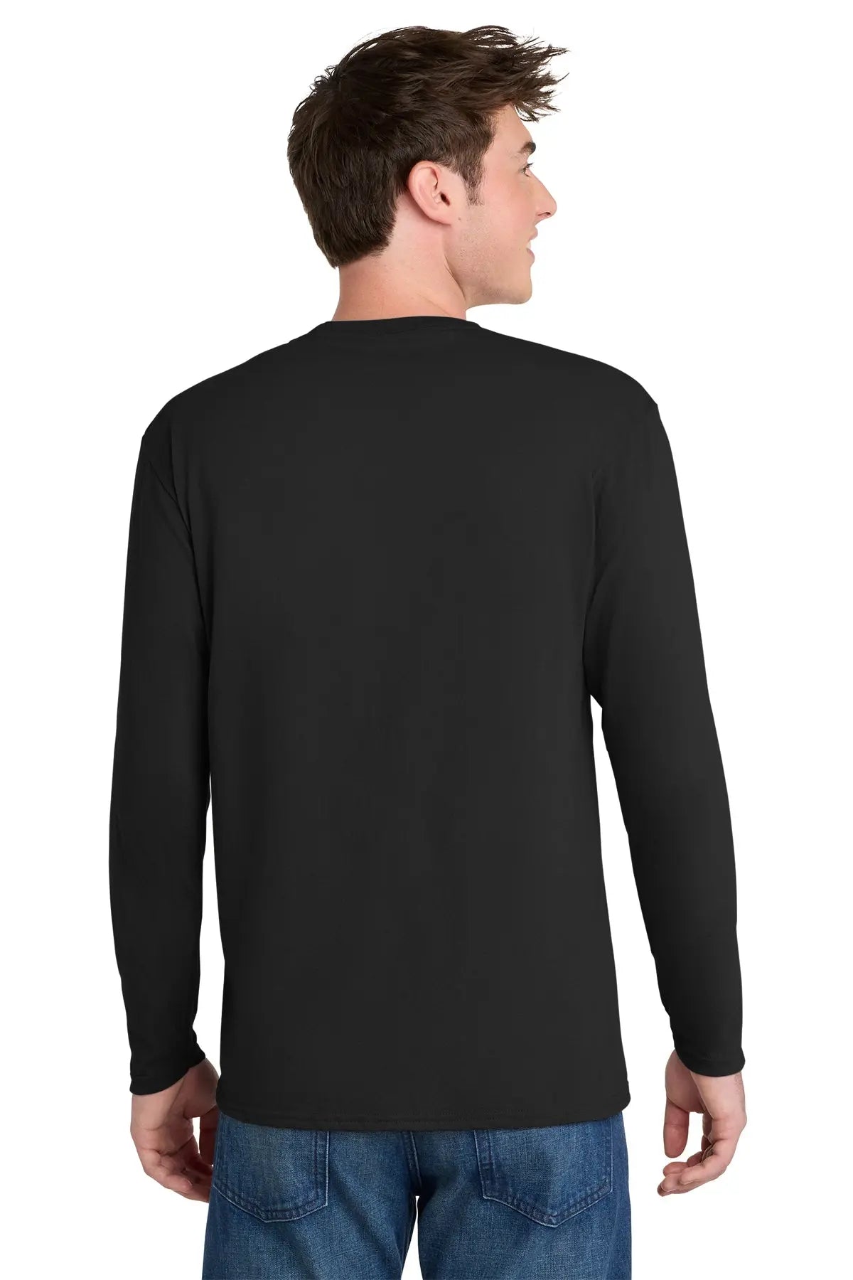 Port & Co™ Long Sleeve Performance Blend Tee #PC381LS