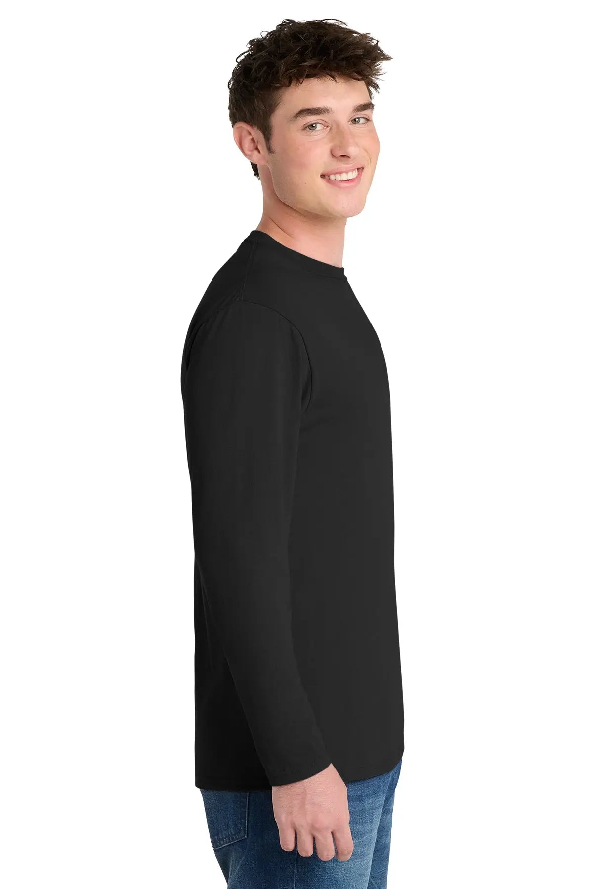Port & Co™ Long Sleeve Performance Blend Tee #PC381LS