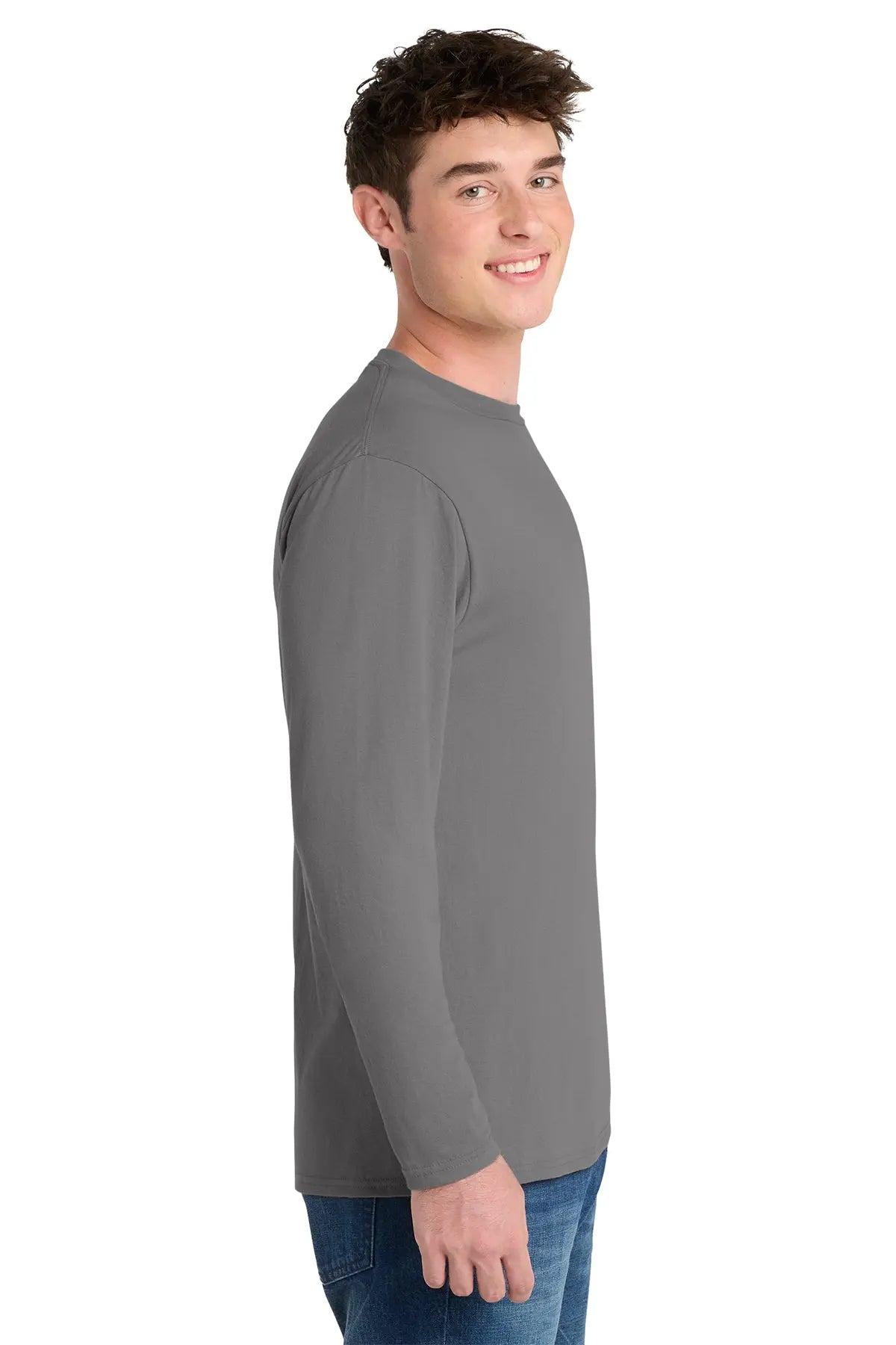 Port & Co™ Long Sleeve Performance Blend Tee #PC381LS