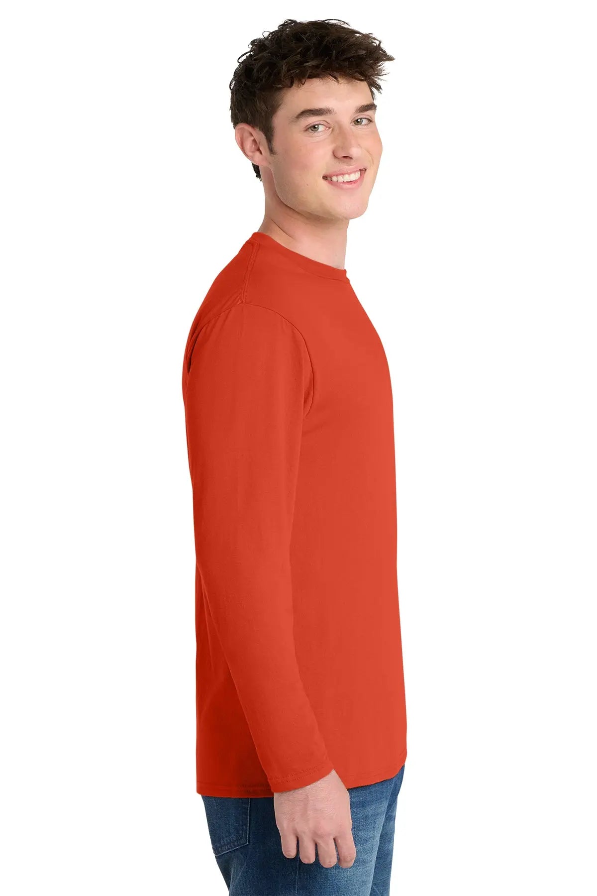 Port & Co™ Long Sleeve Performance Blend Tee #PC381LS