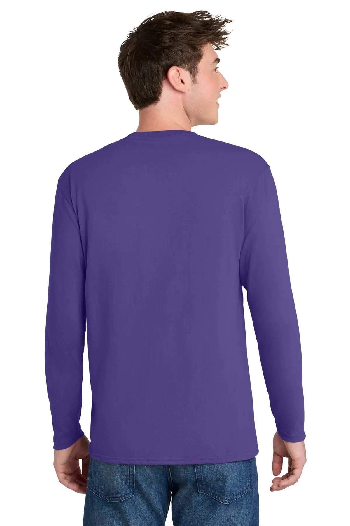 Port & Co™ Long Sleeve Performance Blend Tee #PC381LS
