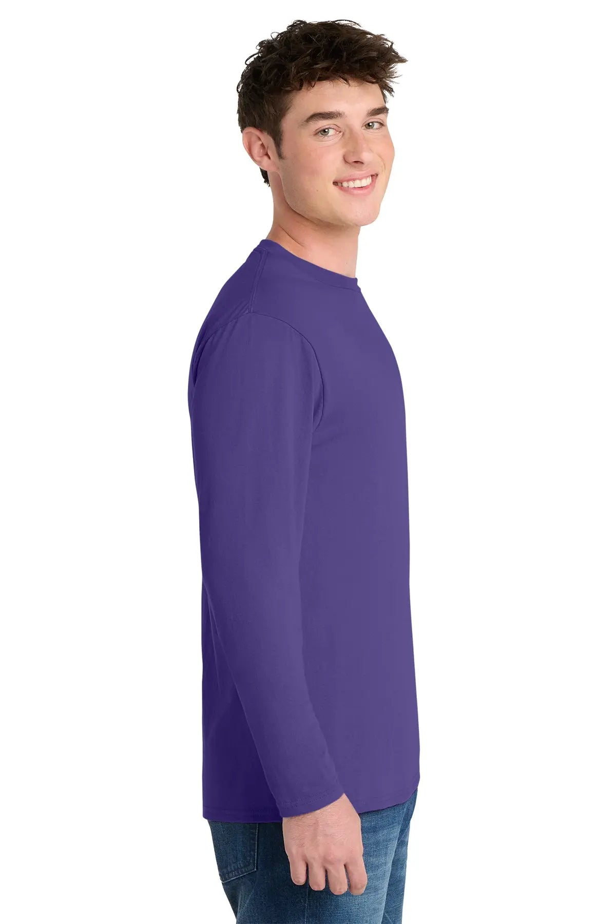 Port & Co™ Long Sleeve Performance Blend Tee #PC381LS