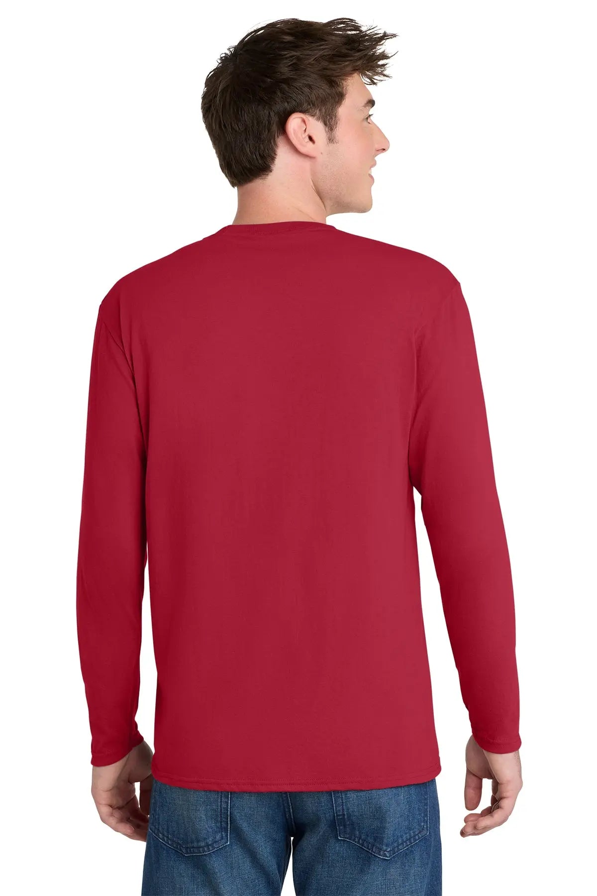Port & Co™ Long Sleeve Performance Blend Tee #PC381LS
