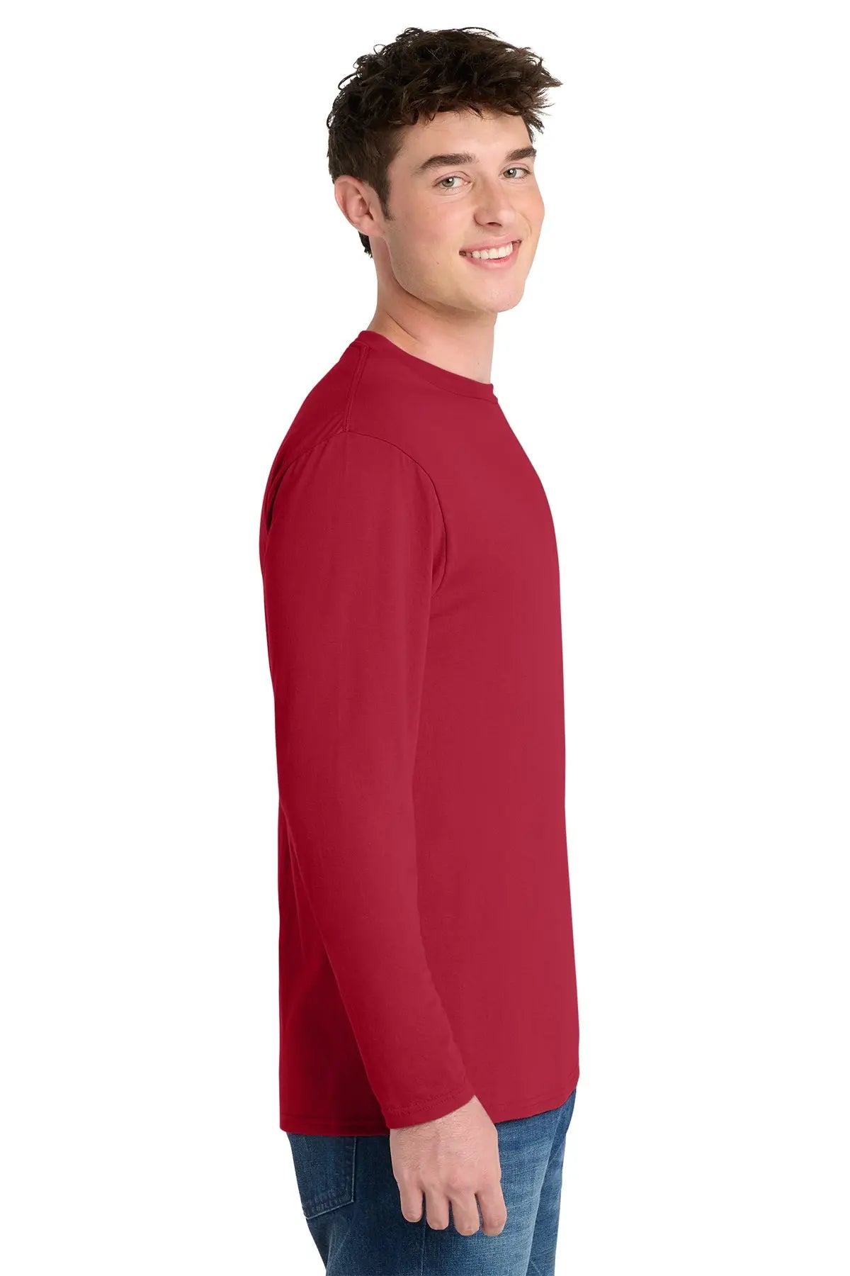 Port & Co™ Long Sleeve Performance Blend Tee #PC381LS