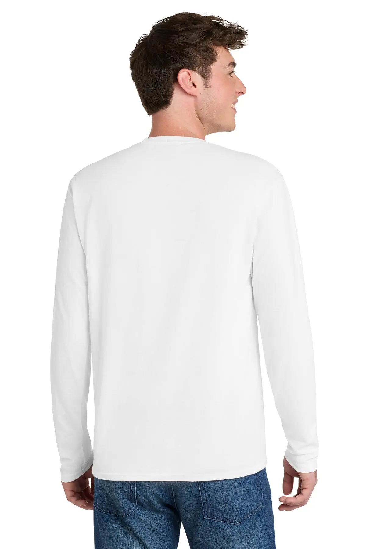 Port & Co™ Long Sleeve Performance Blend Tee #PC381LS