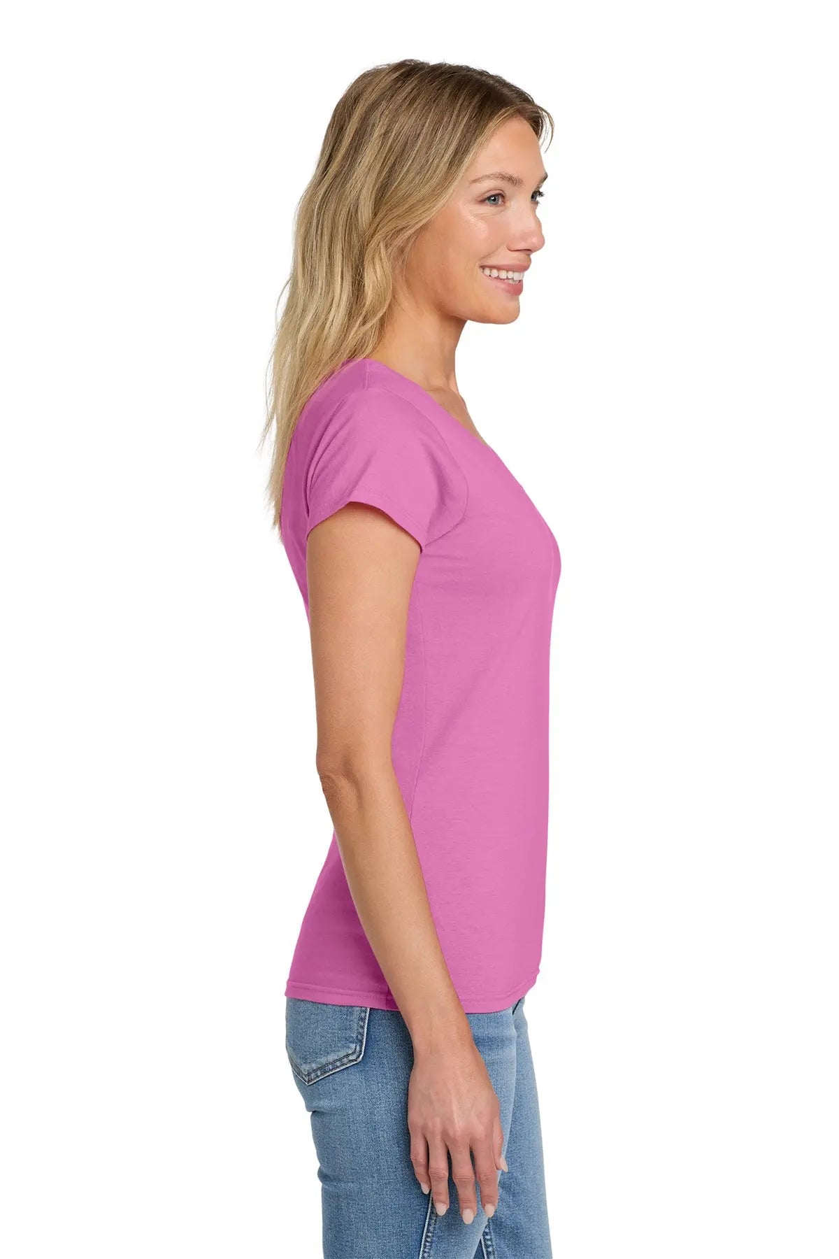 Gildan Softstyle® Women's Fit V-Neck T-Shirt #64V00L
