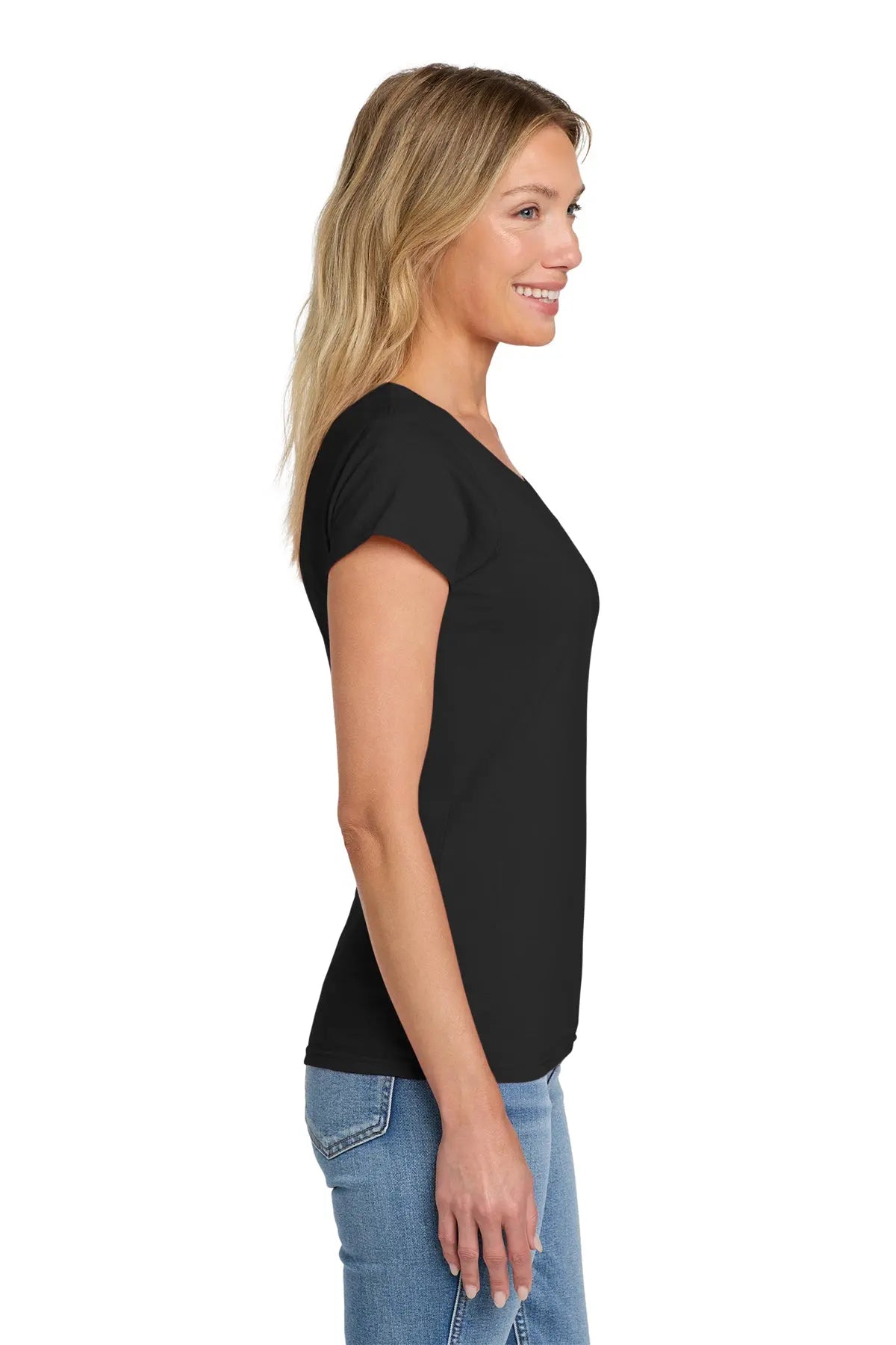 Gildan Softstyle® Women's Fit V-Neck T-Shirt #64V00L