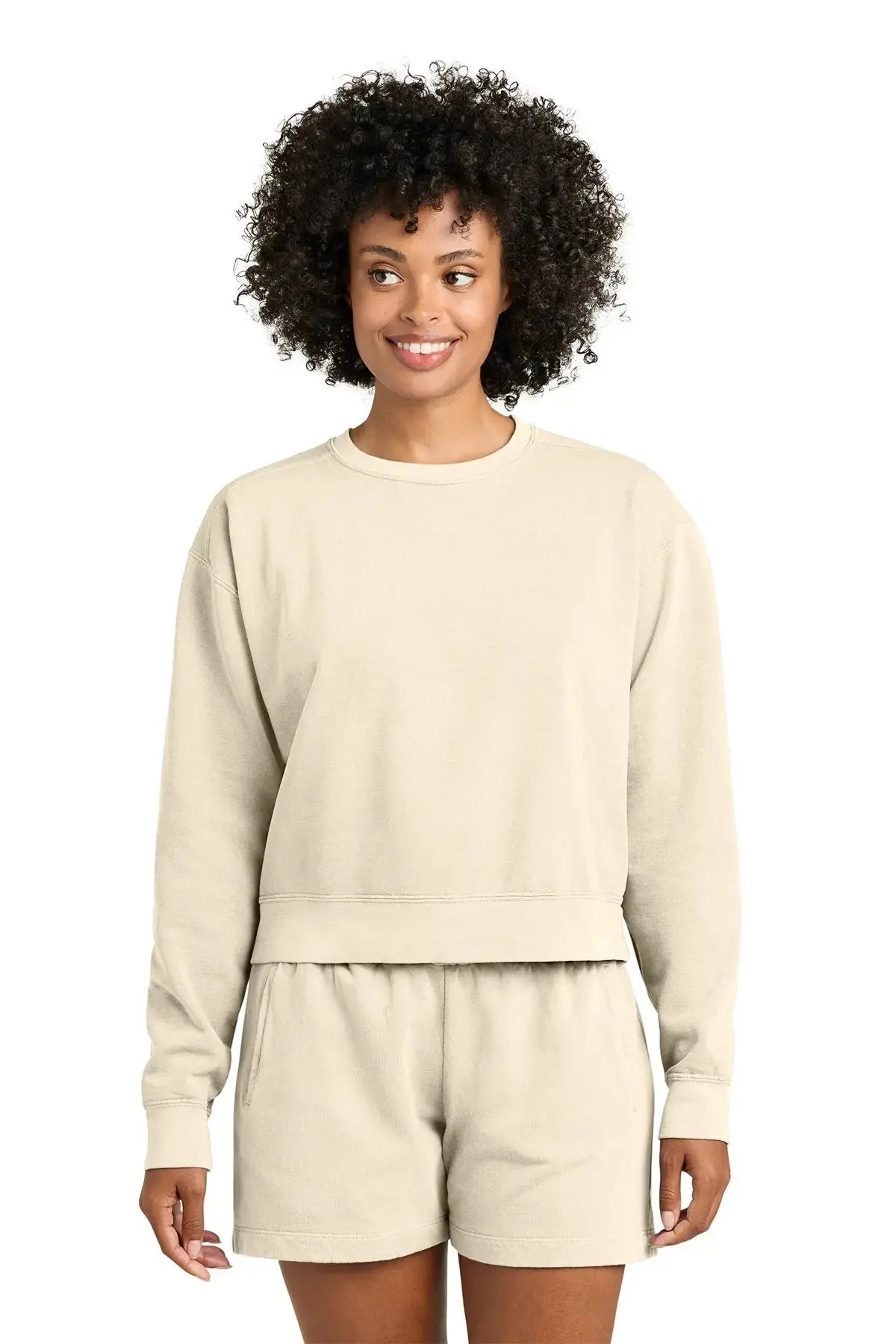 Comfort Colors® Women’s Mid-Length Crewneck Sweatshirt #1566L Game Over Merch