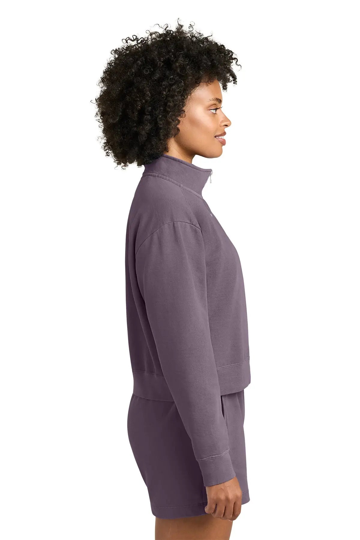 Comfort Colors® Women’s Mid-Length 1/4-Zip Sweatshirt #1580L Game Over Merch