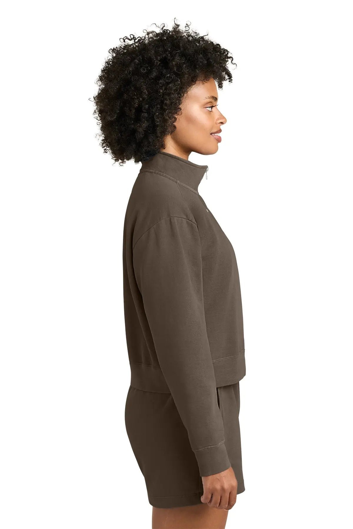 Comfort Colors® Women’s Mid-Length 1/4-Zip Sweatshirt #1580L Game Over Merch