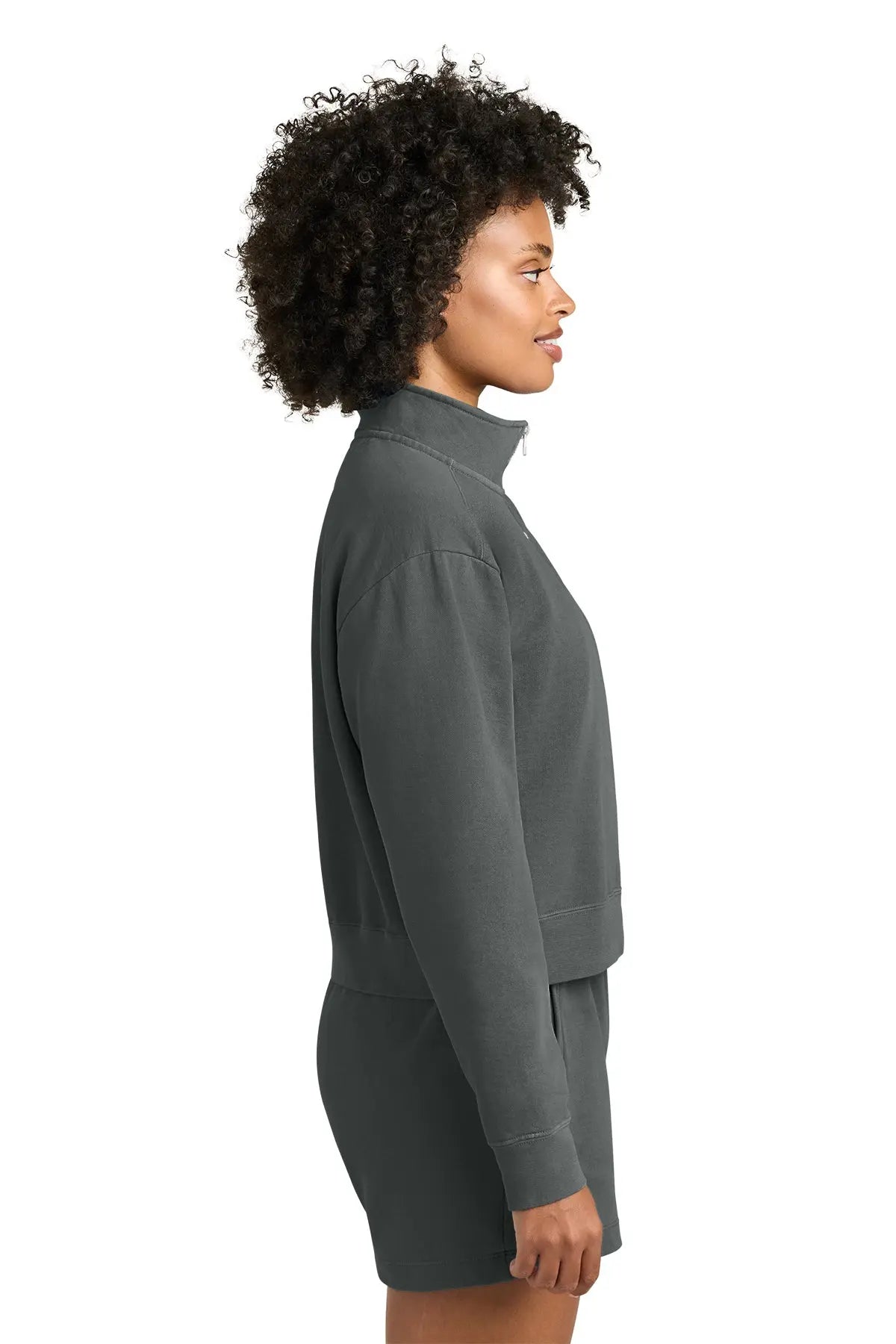 Comfort Colors® Women’s Mid-Length 1/4-Zip Sweatshirt #1580L Game Over Merch
