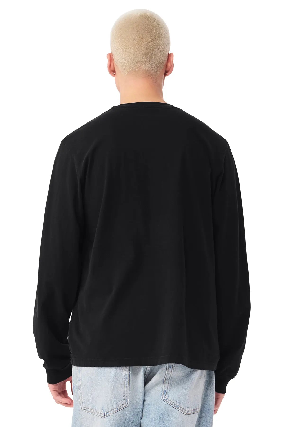 BELLA+CANVAS® Unisex Heavyweight Garment-Dyed Long Sleeve Tee #BC4851GD