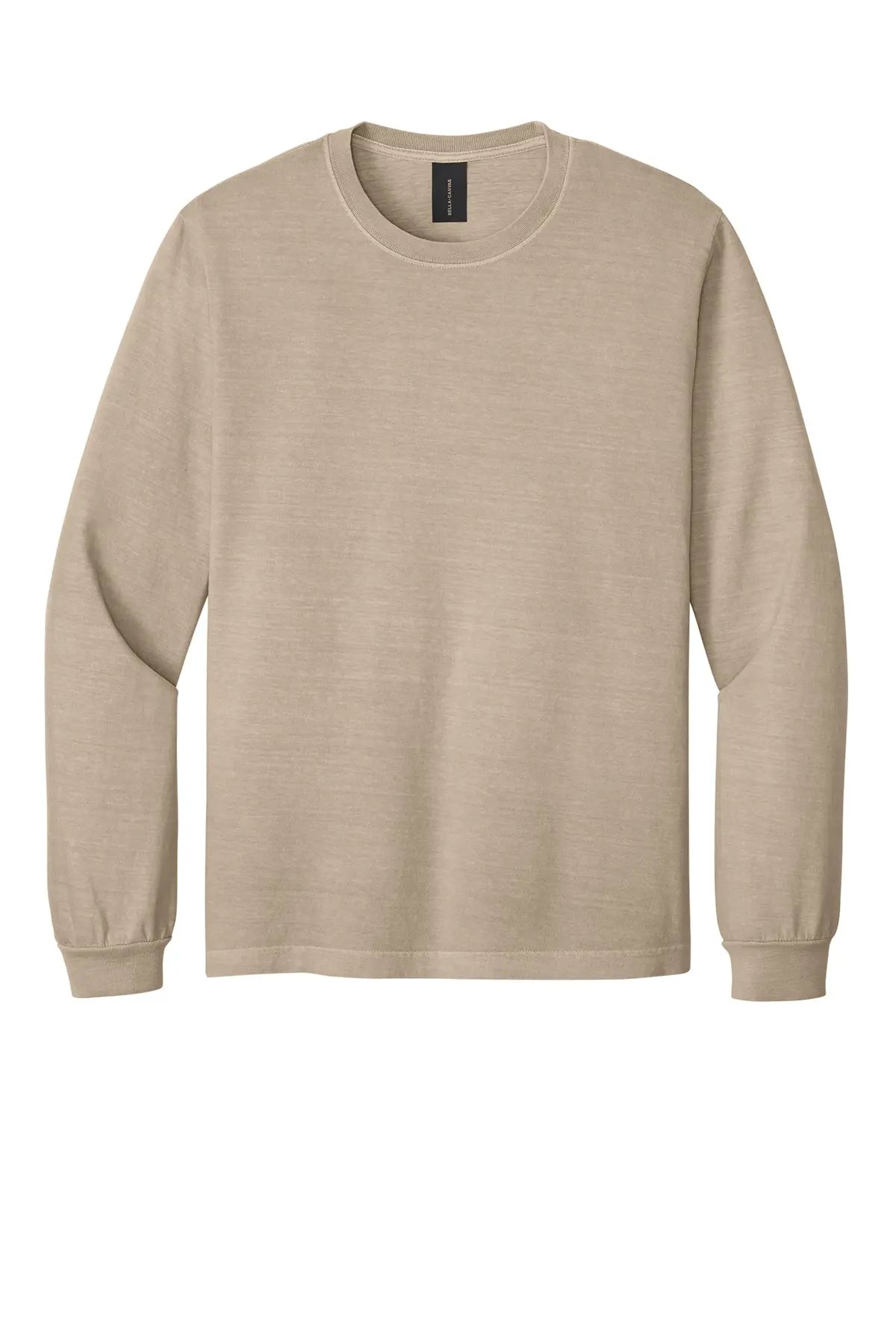 BELLA+CANVAS® Unisex Heavyweight Garment-Dyed Long Sleeve Tee #BC4851GD