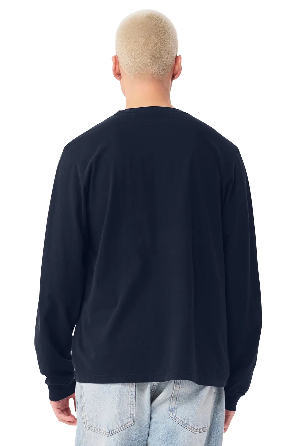 BELLA+CANVAS® Unisex Heavyweight Garment-Dyed Long Sleeve Tee #BC4851GD