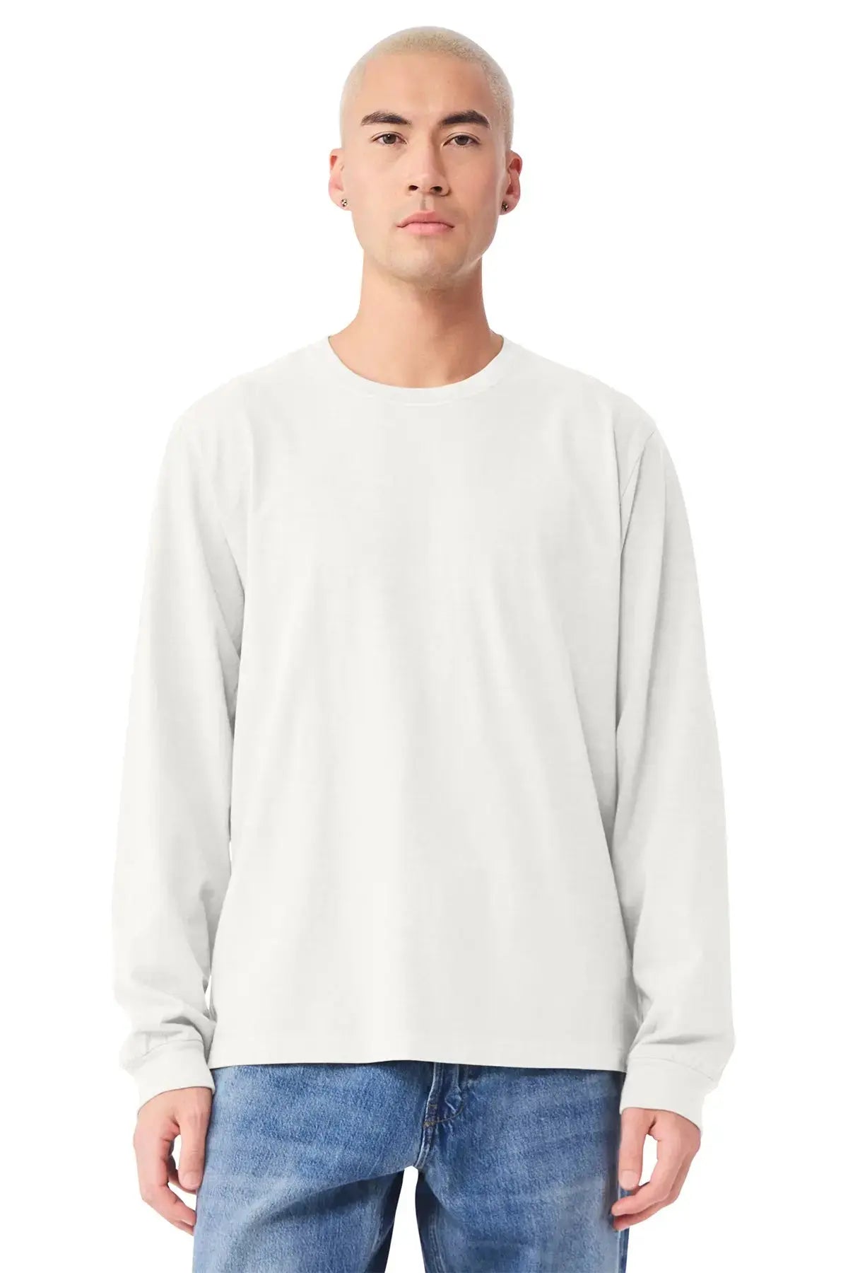 BELLA+CANVAS® Unisex Heavyweight Garment-Dyed Long Sleeve Tee #BC4851GD Game Over Merch