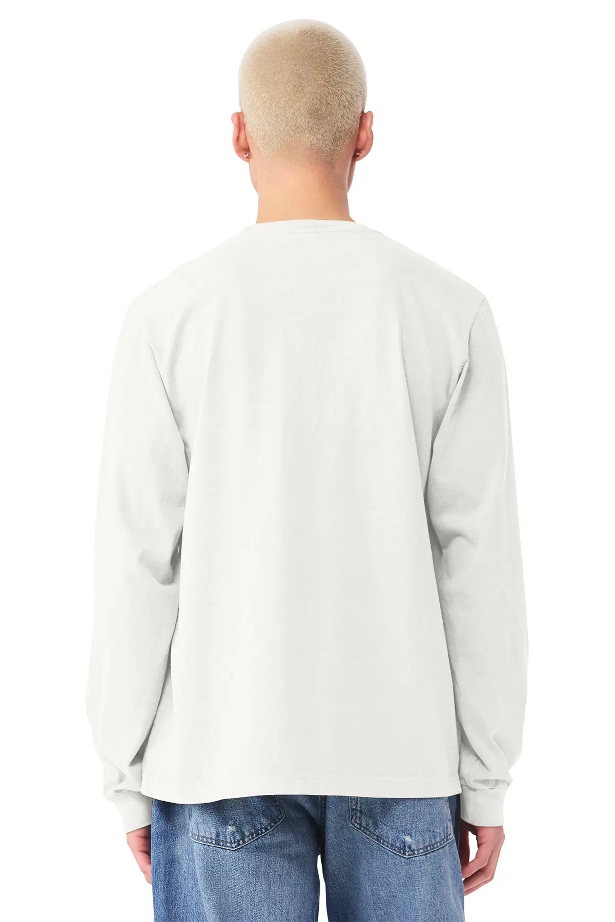 BELLA+CANVAS® Unisex Heavyweight Garment-Dyed Long Sleeve Tee #BC4851GD