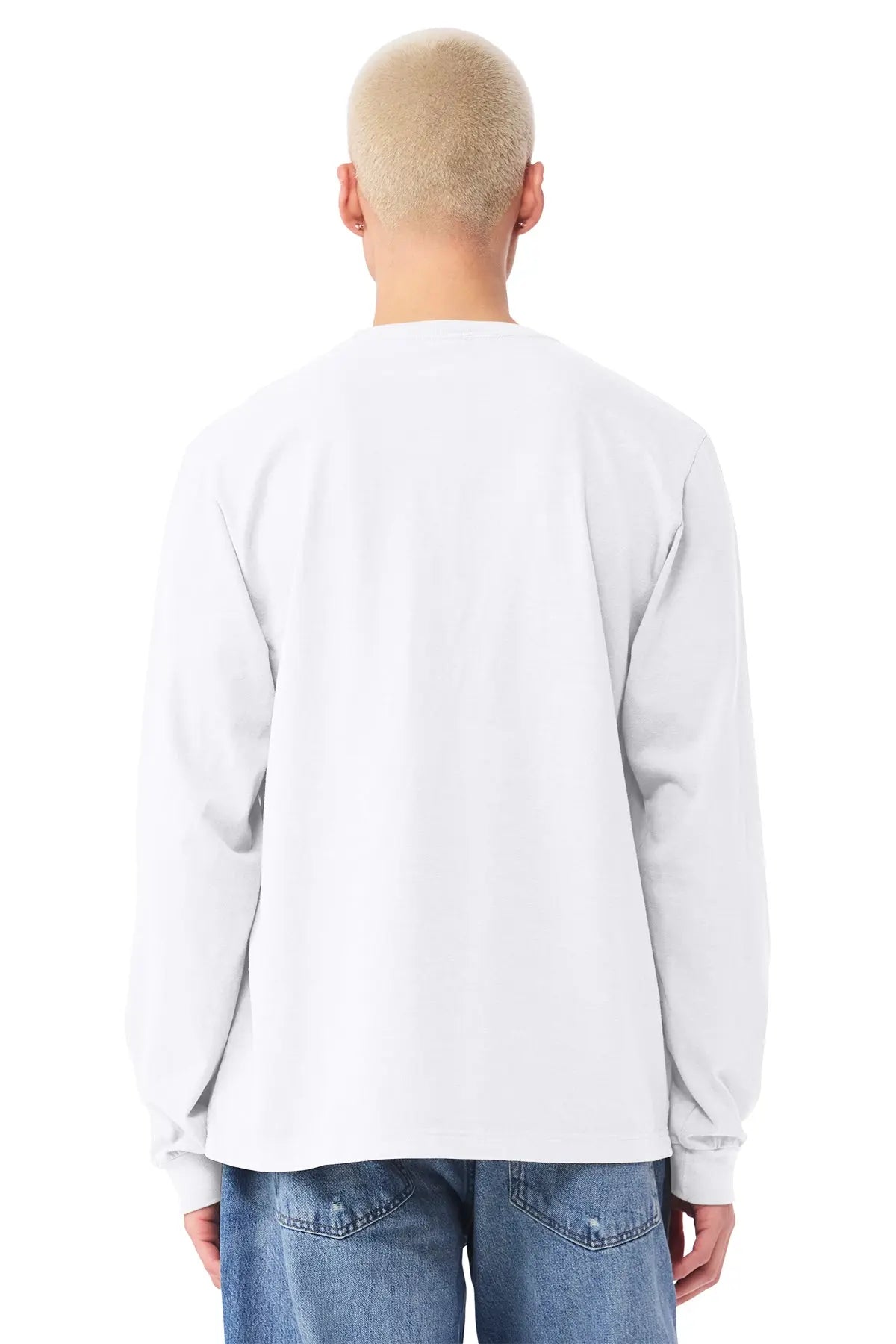 BELLA+CANVAS® Unisex Heavyweight Garment-Dyed Long Sleeve Tee #BC4851GD