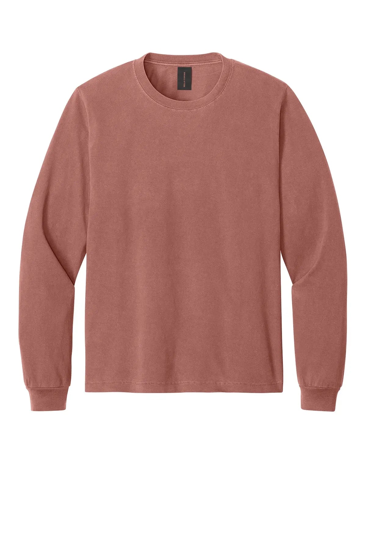 BELLA+CANVAS® Unisex Heavyweight Garment-Dyed Long Sleeve Tee #BC4851GD