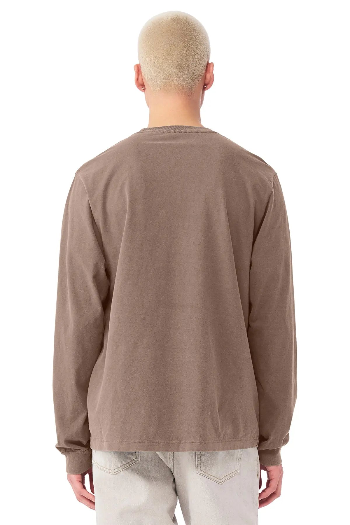 BELLA+CANVAS® Unisex Heavyweight Garment-Dyed Long Sleeve Tee #BC4851GD