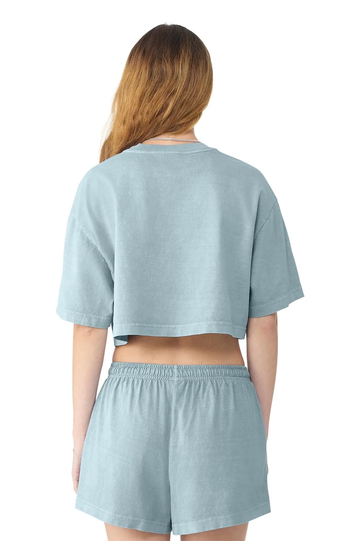 BELLA+CANVAS® Women’s Heavyweight Garment-Dyed Cropped Tee #BC6882GD