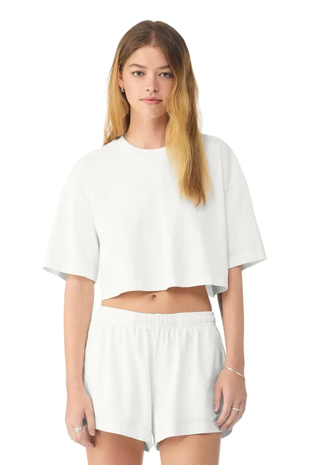 BELLA+CANVAS® Women’s Heavyweight Garment-Dyed Cropped Tee #BC6882GD Game Over Merch