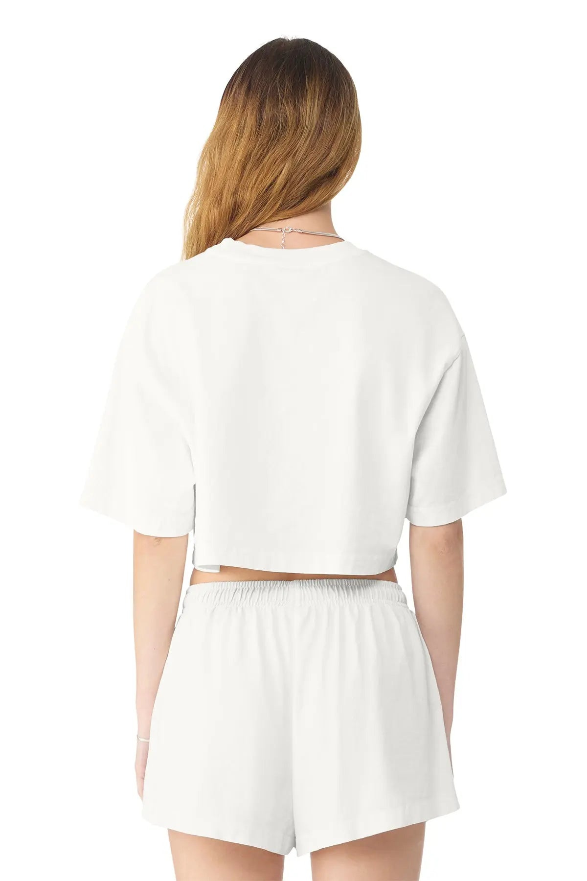 BELLA+CANVAS® Women’s Heavyweight Garment-Dyed Cropped Tee #BC6882GD
