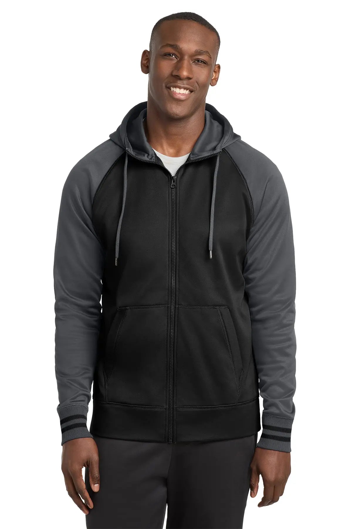 Sport-Tek® Sport-Wick® Varsity Fleece Full-Zip Hooded Jacket #ST236