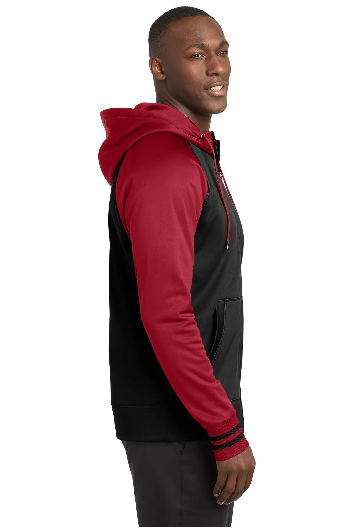 Sport-Tek® Sport-Wick® Varsity Fleece Full-Zip Hooded Jacket #ST236