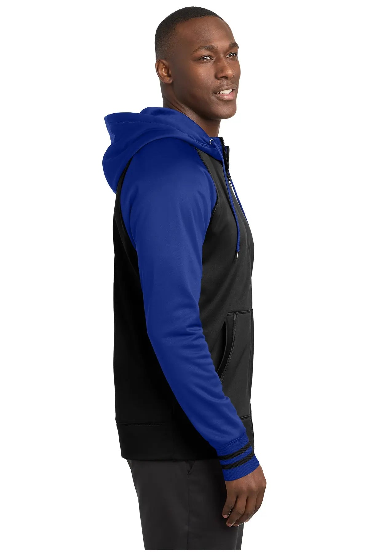 Sport-Tek® Sport-Wick® Varsity Fleece Full-Zip Hooded Jacket #ST236