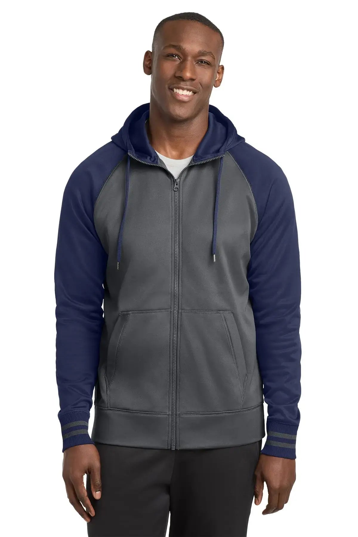 Sport-Tek® Sport-Wick® Varsity Fleece Full-Zip Hooded Jacket #ST236 Game Over Merch