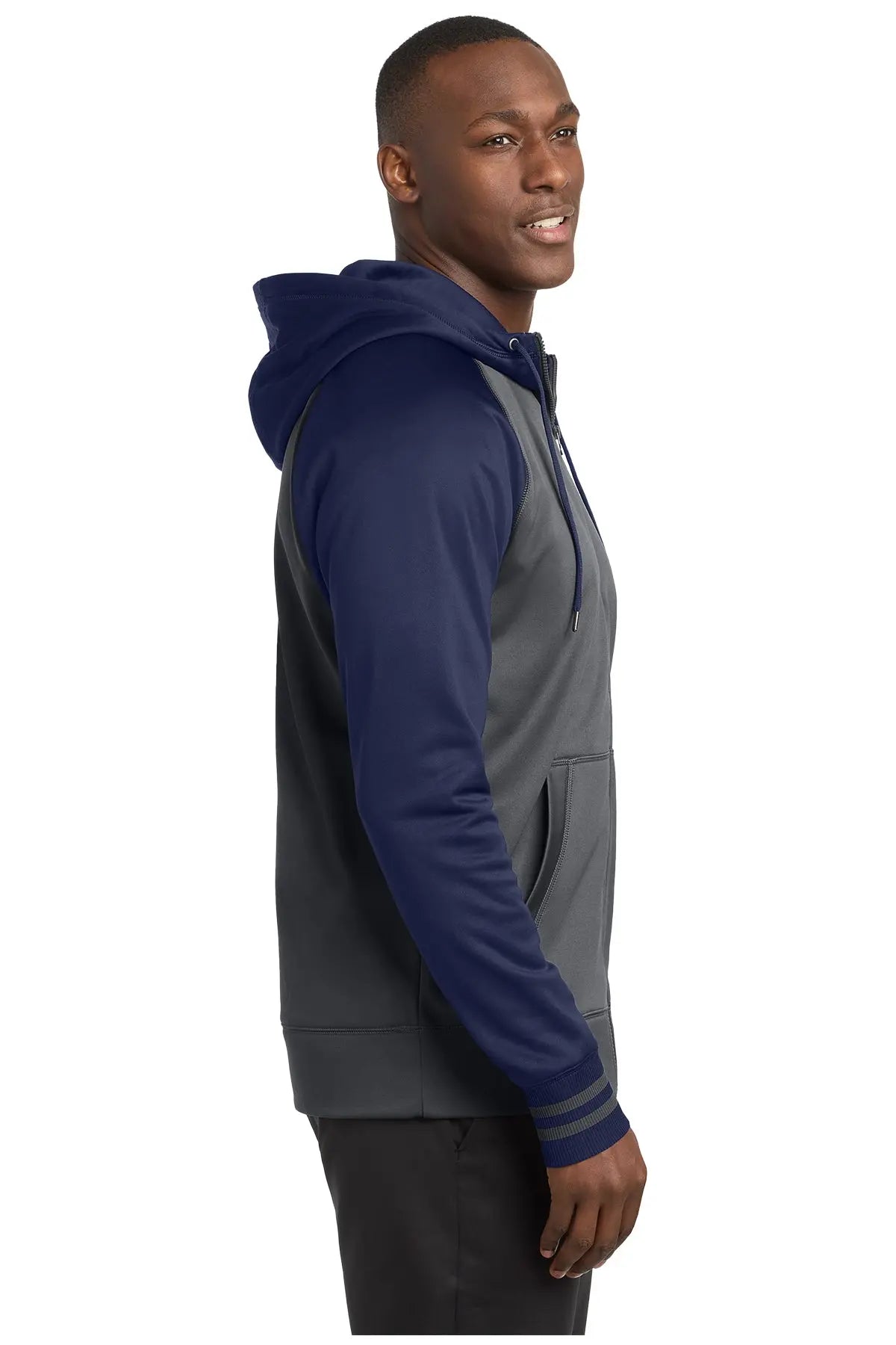 Sport-Tek® Sport-Wick® Varsity Fleece Full-Zip Hooded Jacket #ST236