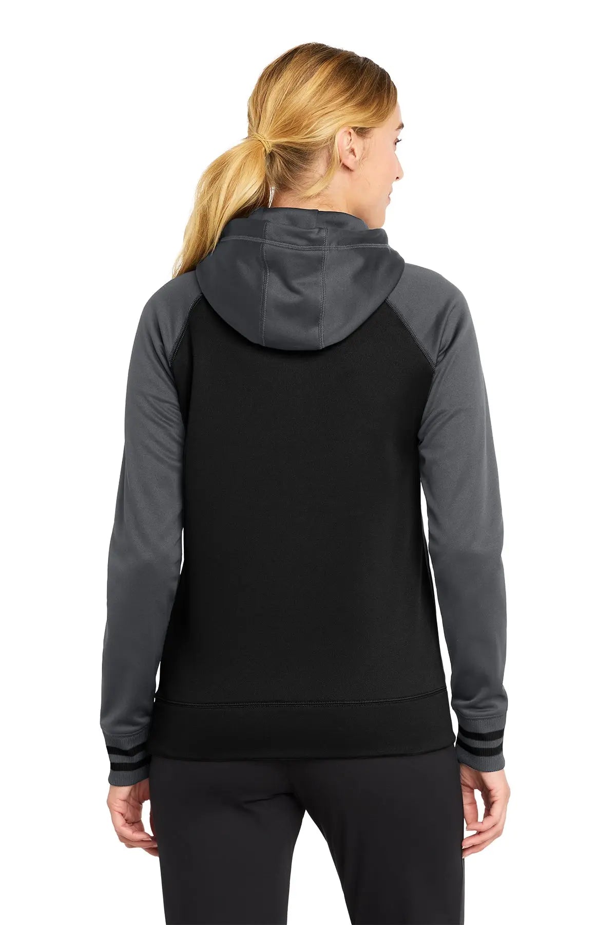 Sport-Tek® Women's Sport-Wick® Varsity Fleece Full-Zip Hooded Jacket #LST236