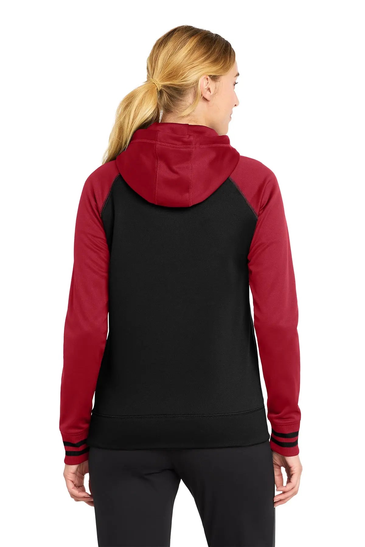 Sport-Tek® Women's Sport-Wick® Varsity Fleece Full-Zip Hooded Jacket #LST236