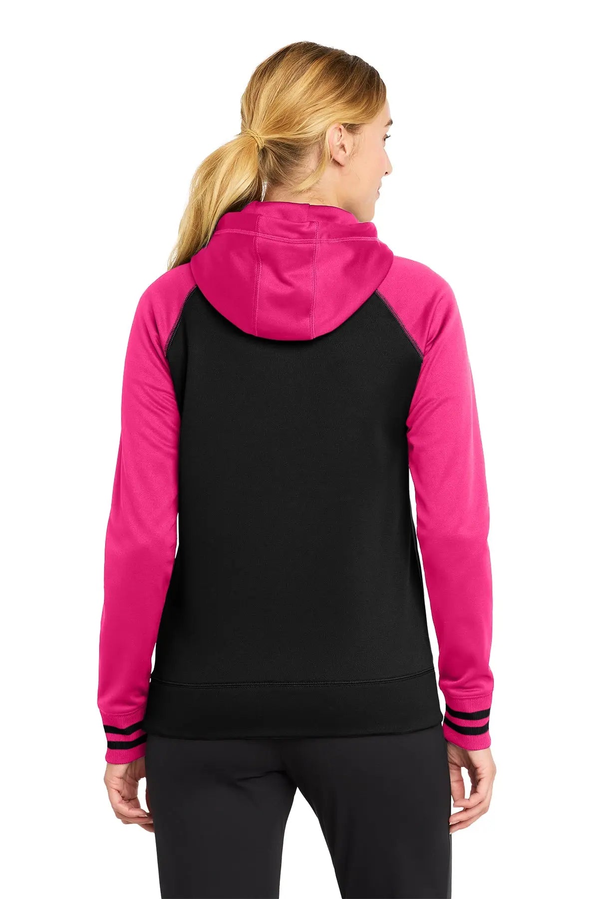 Sport-Tek® Women's Sport-Wick® Varsity Fleece Full-Zip Hooded Jacket #LST236
