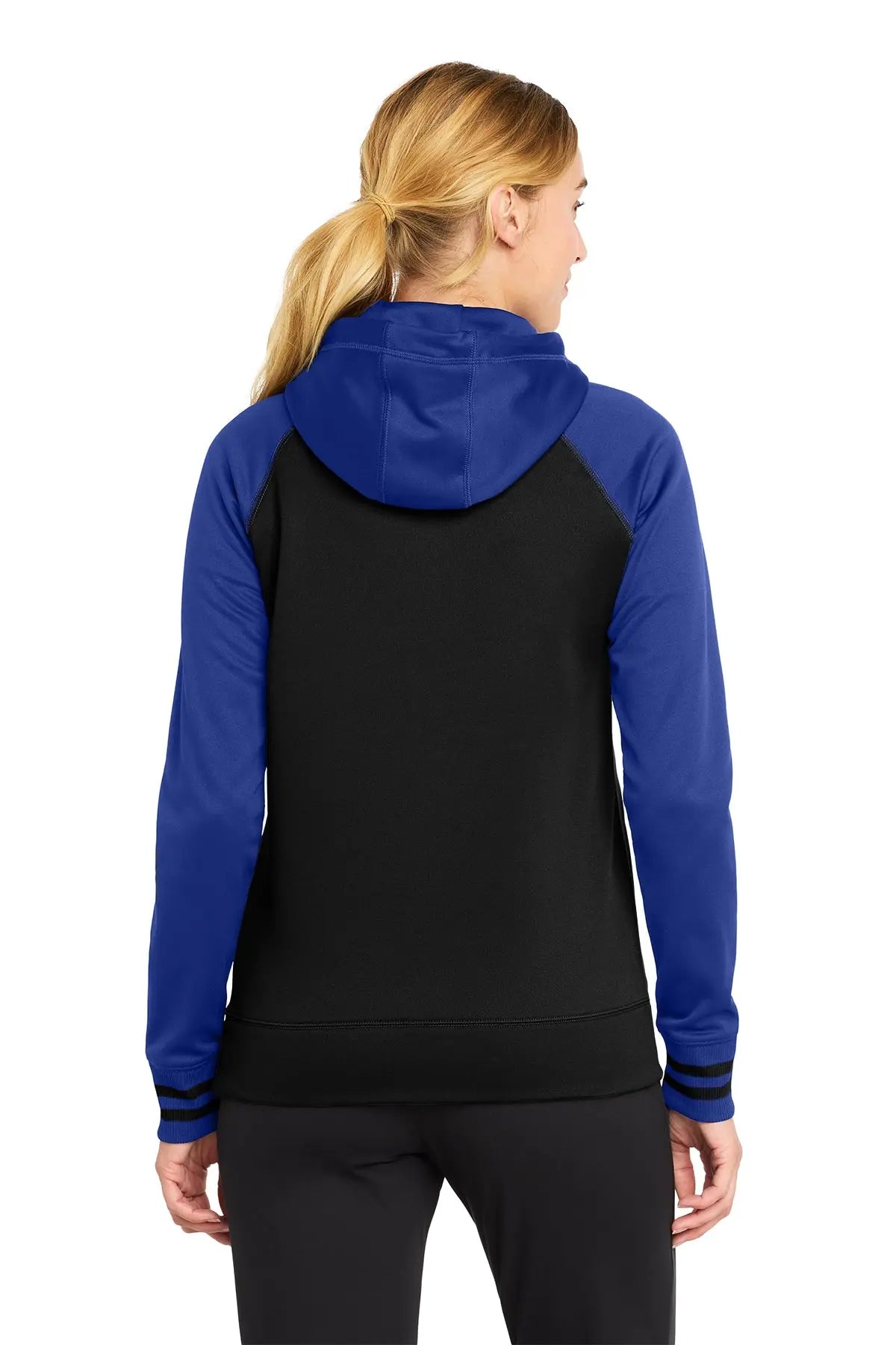 Sport-Tek® Women's Sport-Wick® Varsity Fleece Full-Zip Hooded Jacket #LST236
