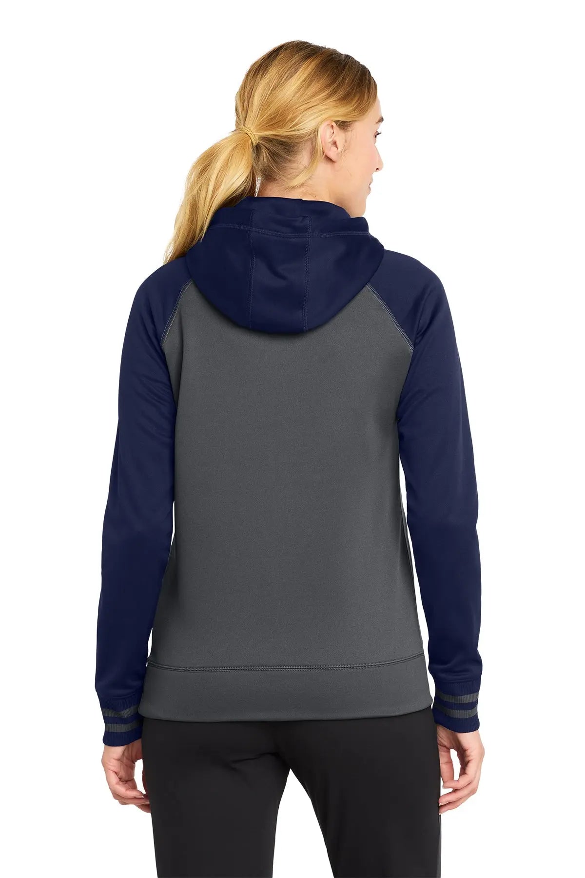 Sport-Tek® Women's Sport-Wick® Varsity Fleece Full-Zip Hooded Jacket #LST236