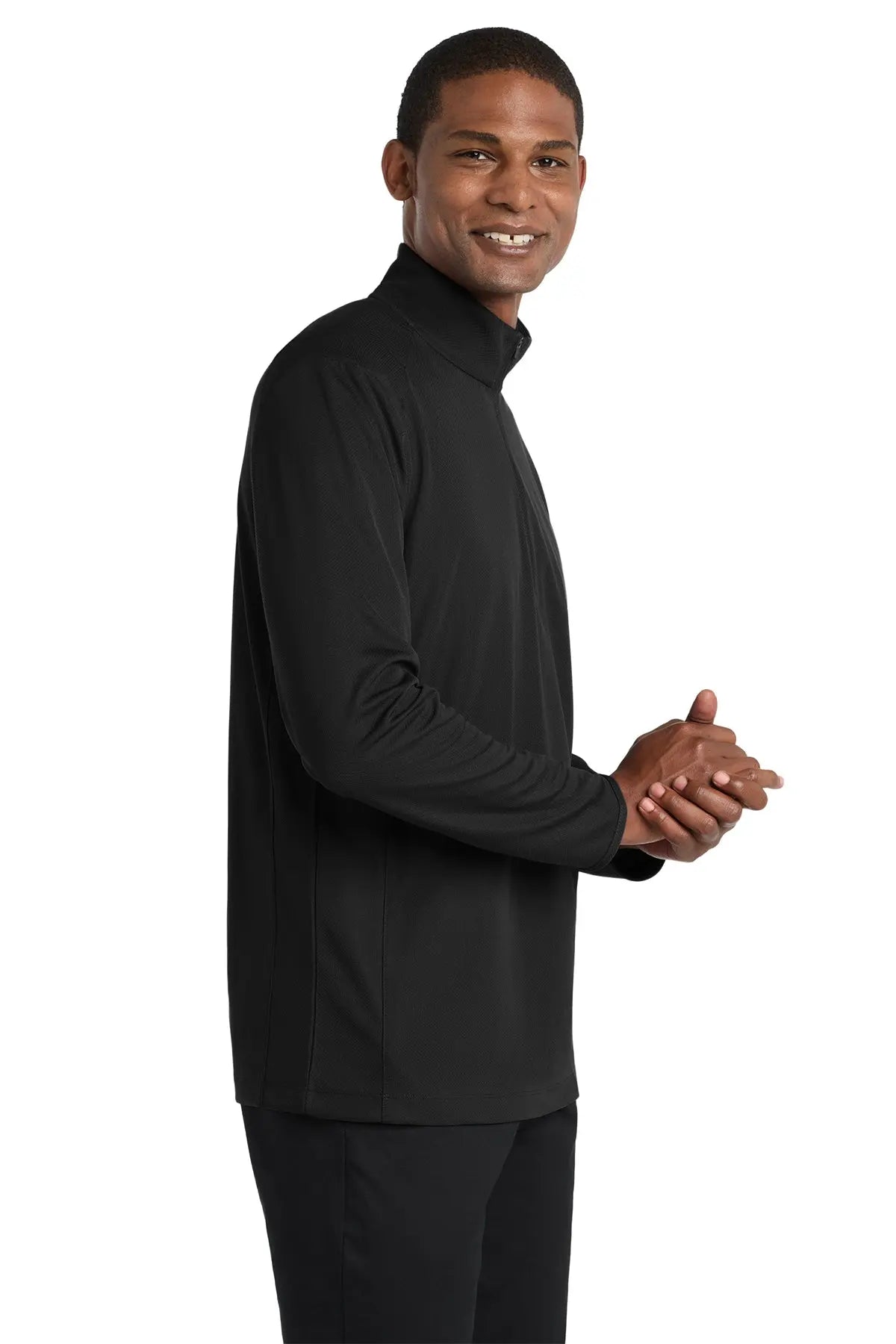 Port Authority® Pinpoint Mesh 1/2-Zip #K806 Game Over Merch
