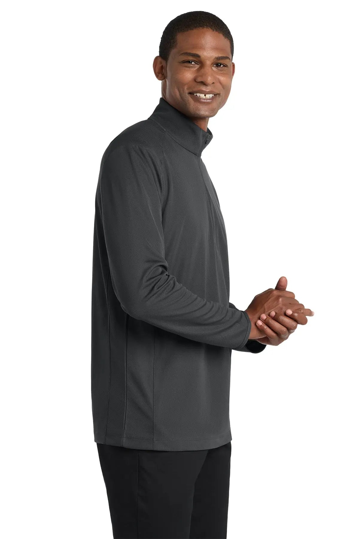 Port Authority® Pinpoint Mesh 1/2-Zip #K806 Game Over Merch