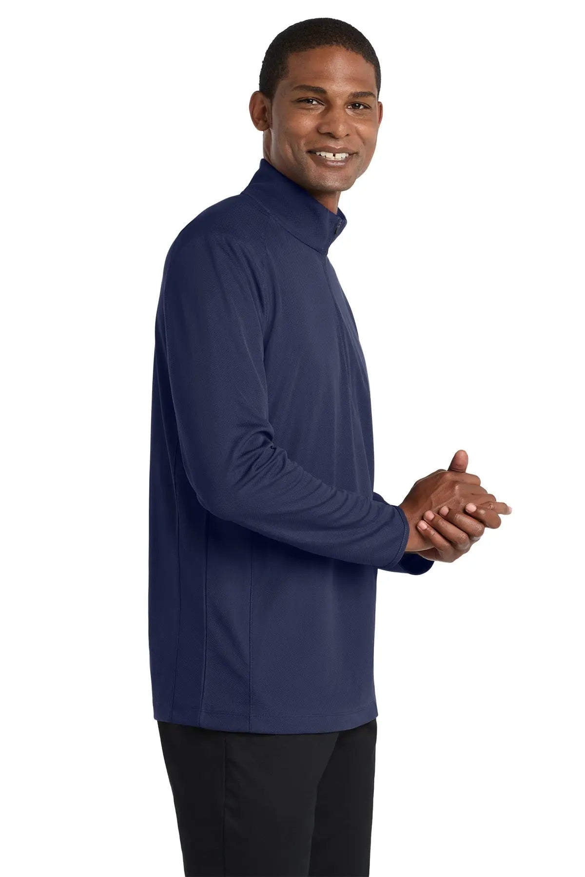 Port Authority® Pinpoint Mesh 1/2-Zip #K806 Game Over Merch