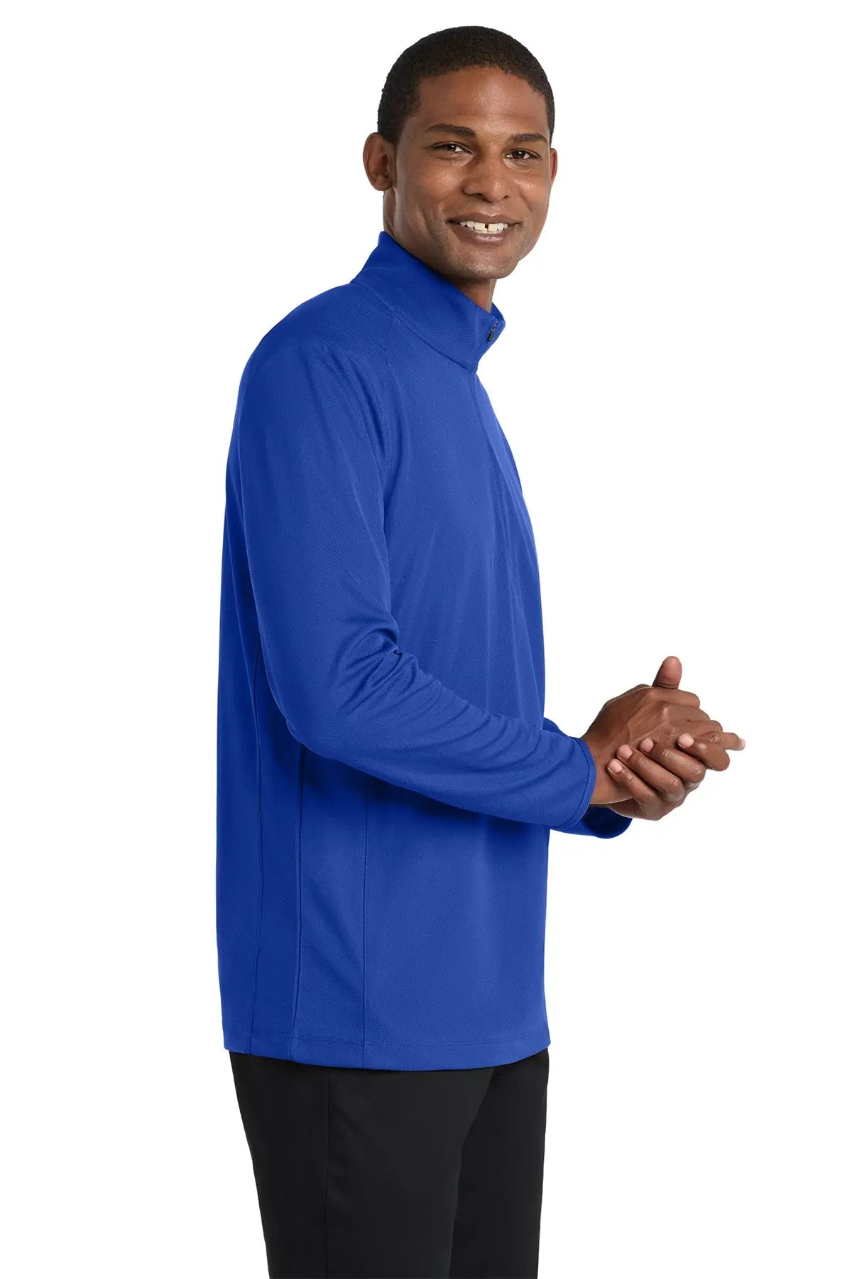 Port Authority® Pinpoint Mesh 1/2-Zip #K806 Game Over Merch