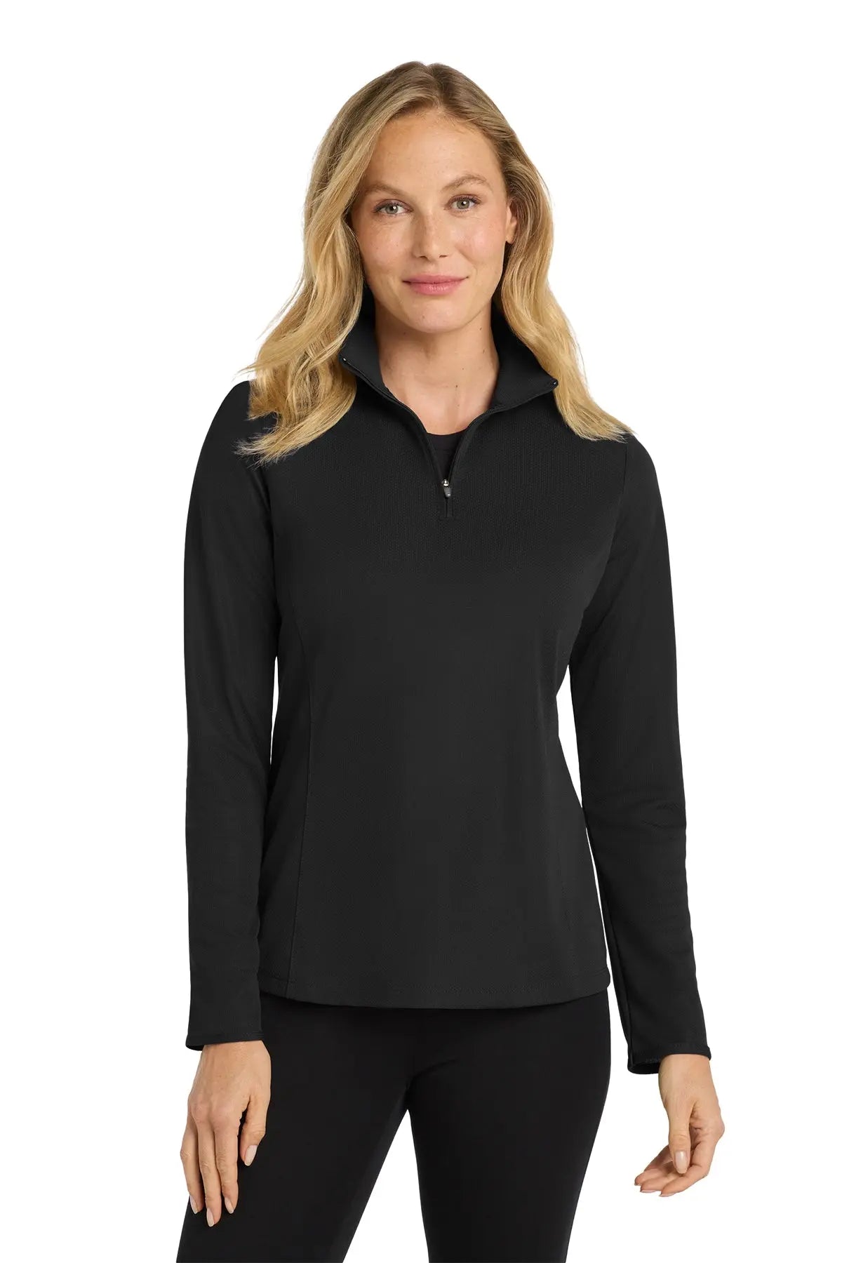 Port Authority® Women's Pinpoint Mesh 1/2-Zip #L806 Game Over Merch