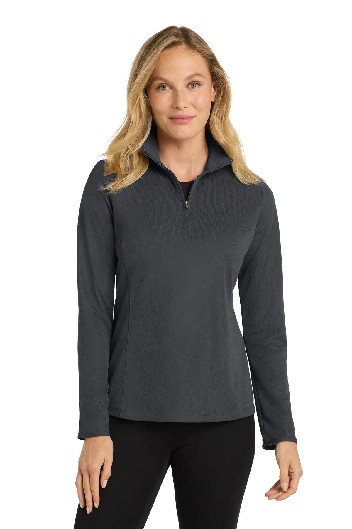 Port Authority® Women's Pinpoint Mesh 1/2-Zip #L806 Game Over Merch